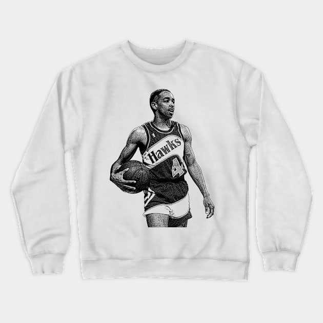 Spud Webb Crewneck Sweatshirt by Puaststrol